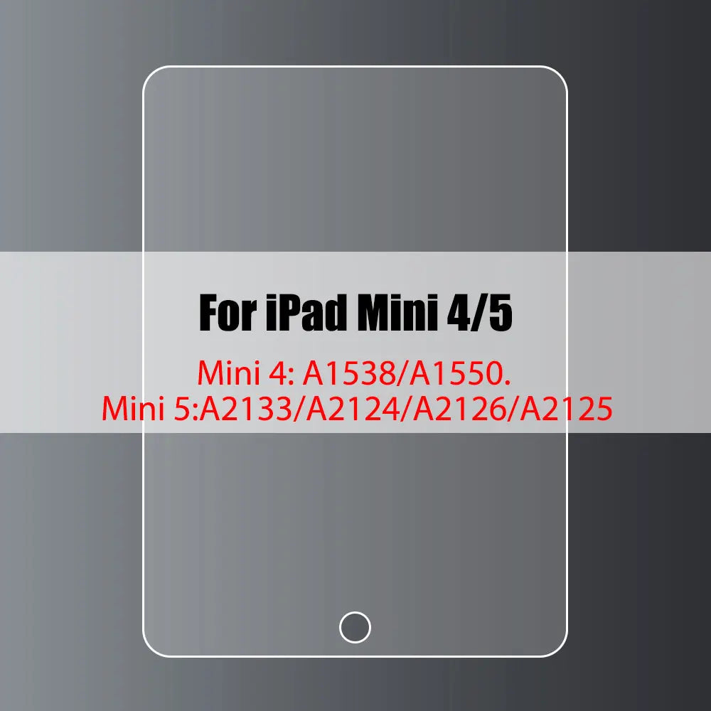 Tempered Glass Screen Protector For iPad