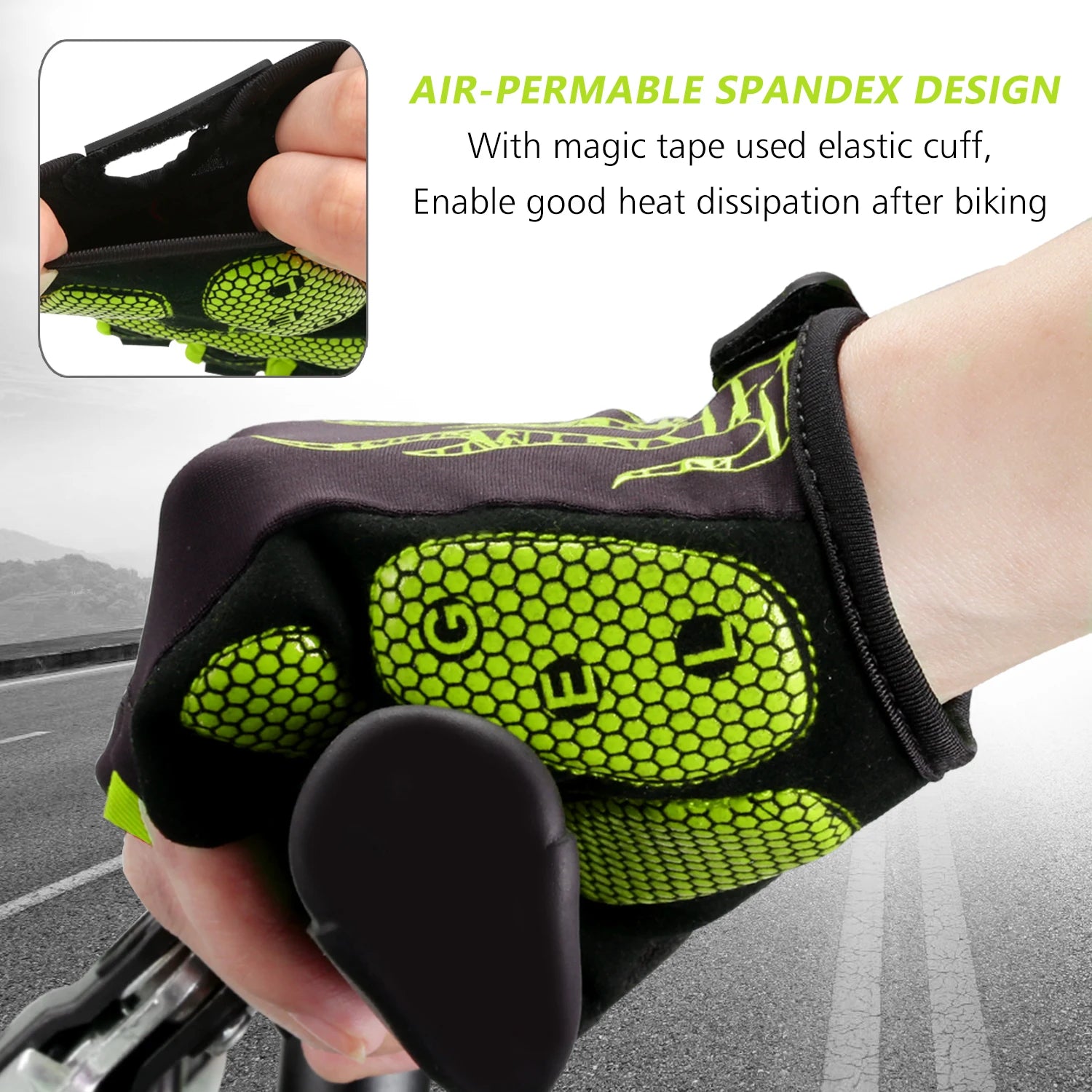MOREOK Breathable Biking Gloves