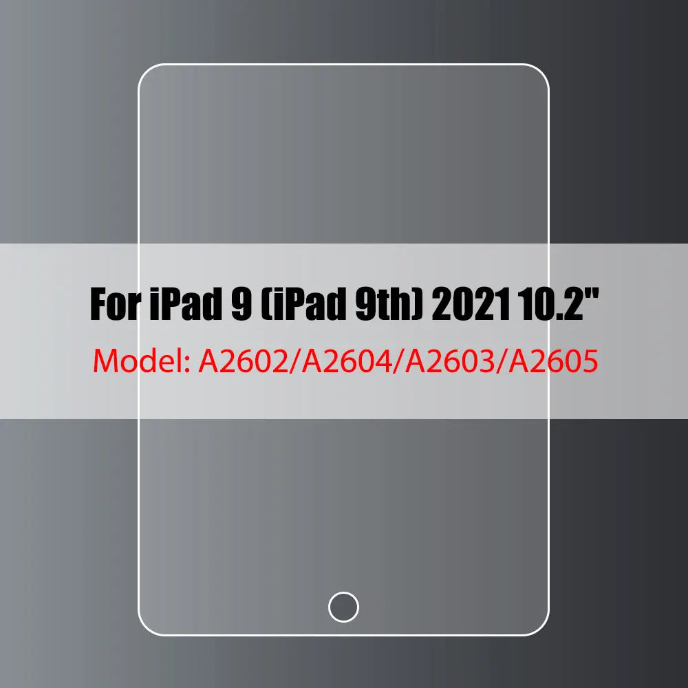 Tempered Glass Screen Protector For iPad
