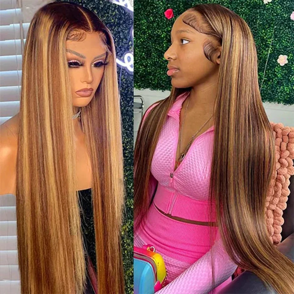 13x6 Highlight Human Hair Wig