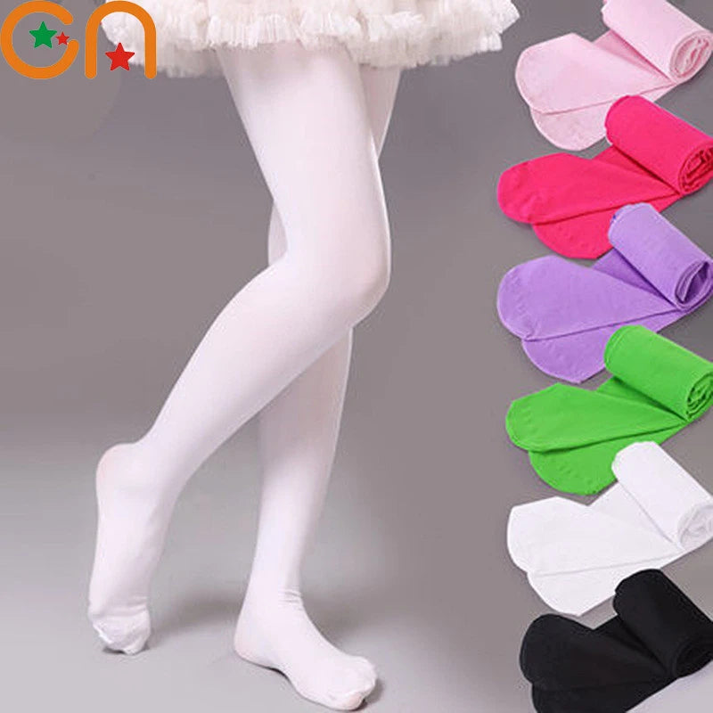 Girls Ballet Dance Pantyhose