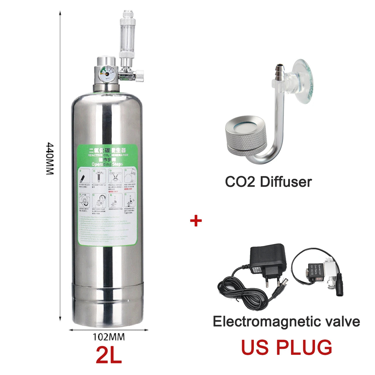 Aquarium CO2 Generator Kit