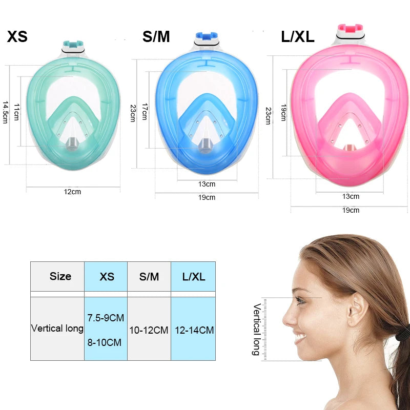 Underwater Scuba Diving Mask