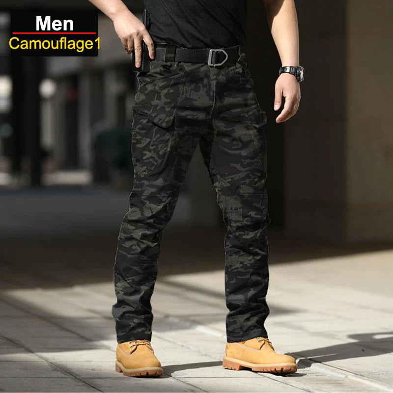 CHRLCK Men's Anti-scratch Tactical Pants