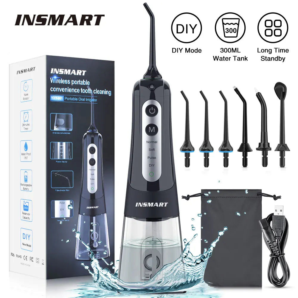 INSMART Oral Irrigator Water Flosser