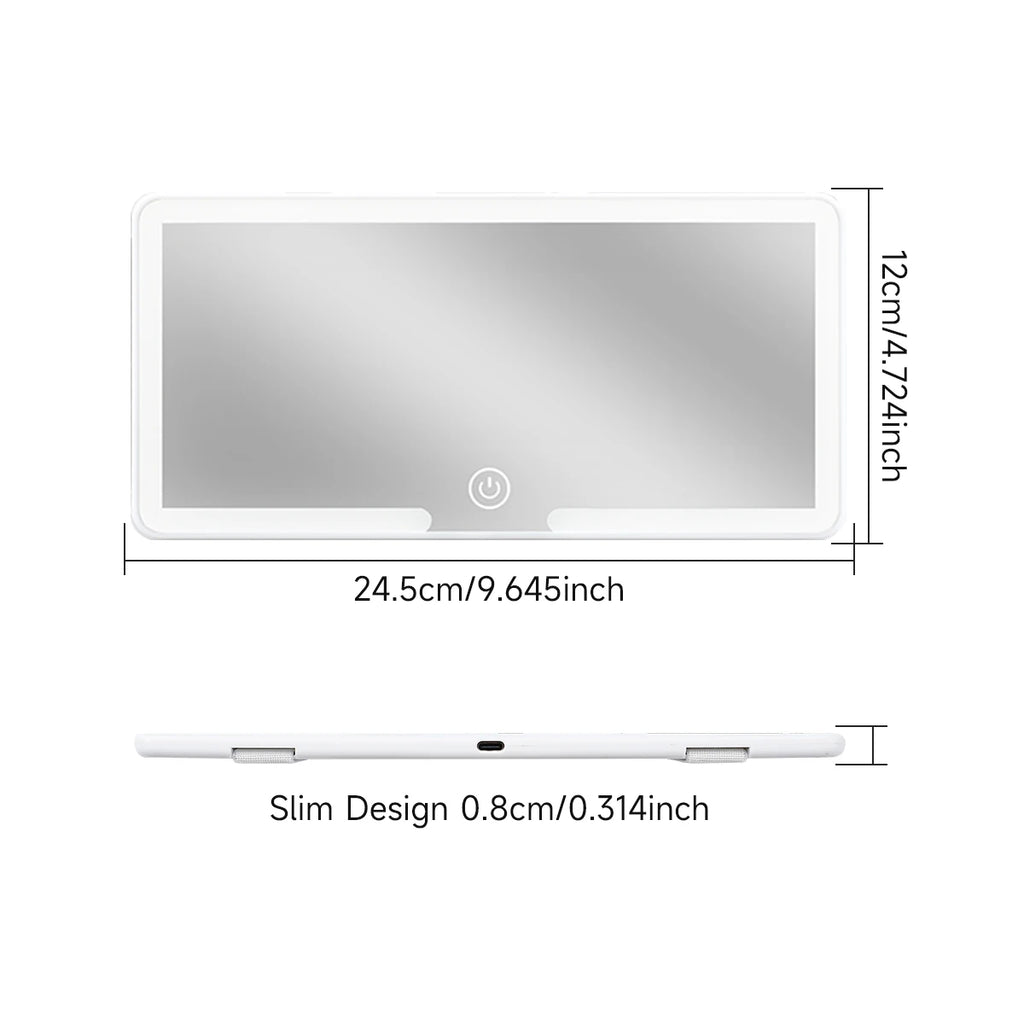 Car Interior Sun Visor Mirrors