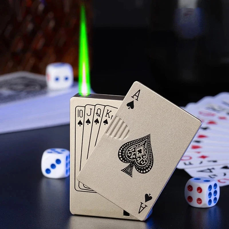 Playing Cards Butane Lighter