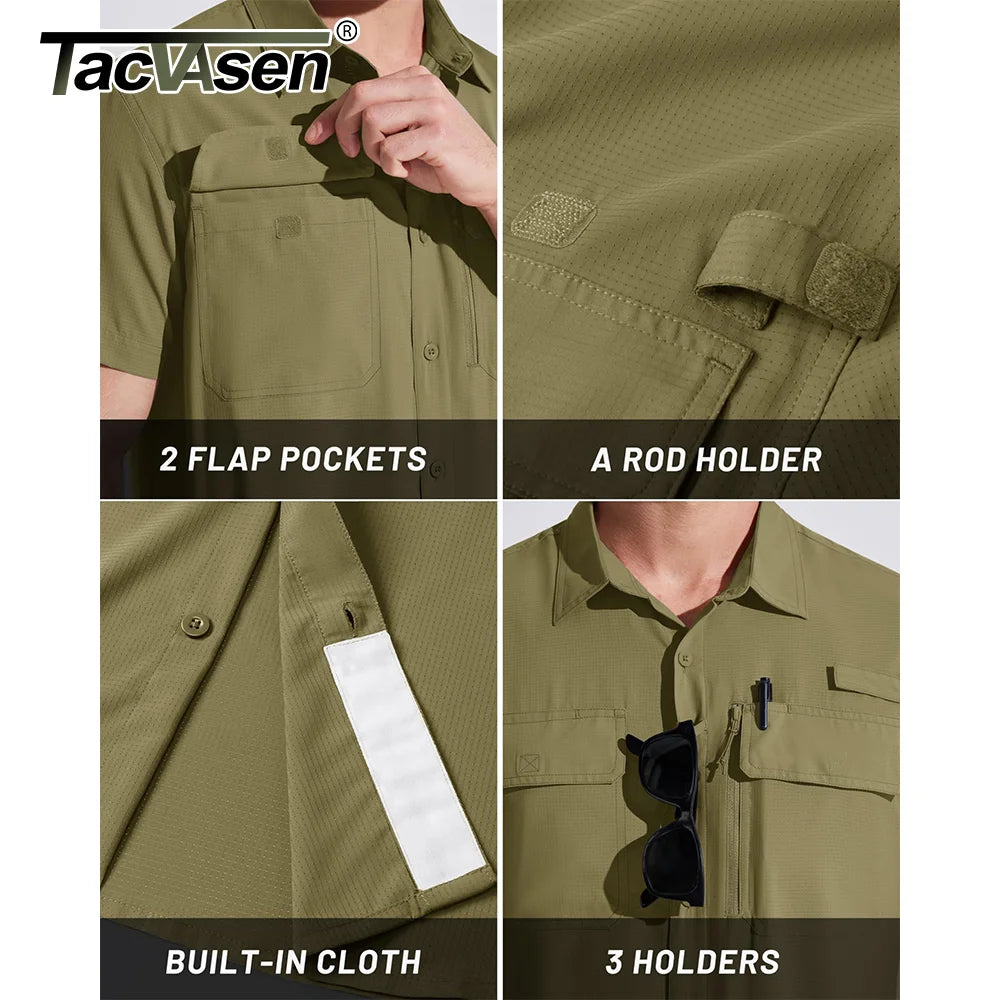 TACVASEN Quick Dry Shirts