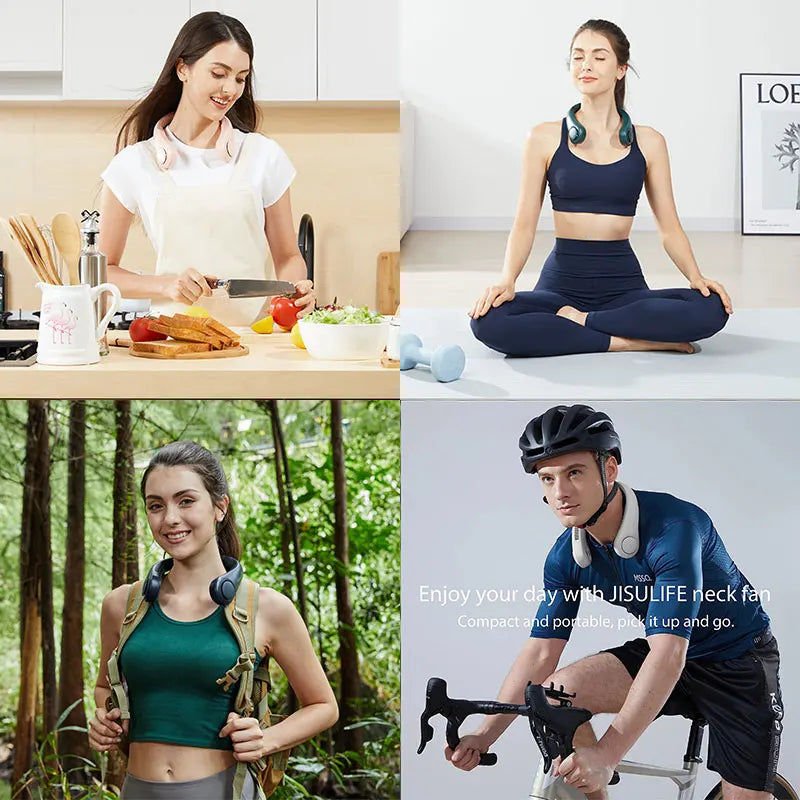 JISULIFE Portable Neck Fan