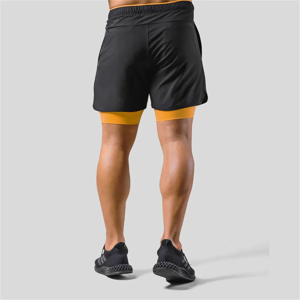 2 in 1 Running Shorts