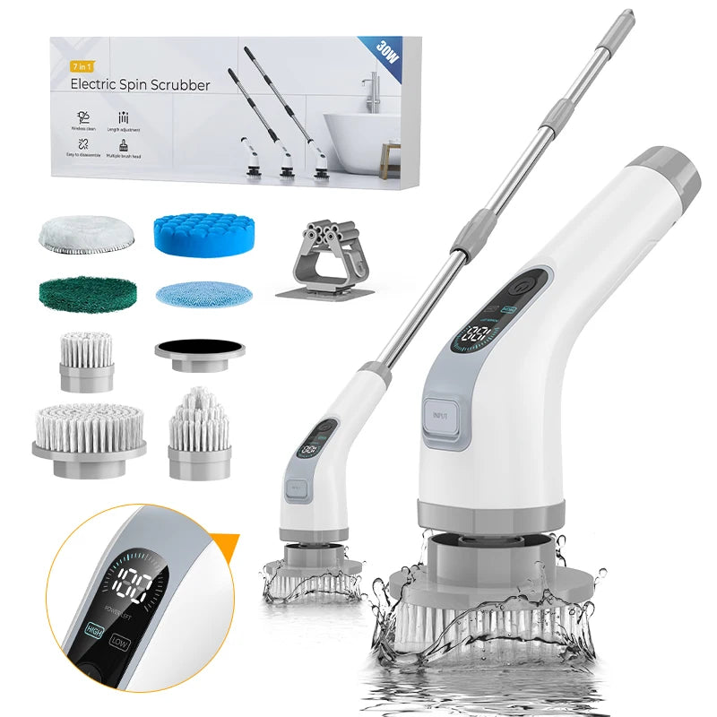 Electric Cordless Cleaning Brush