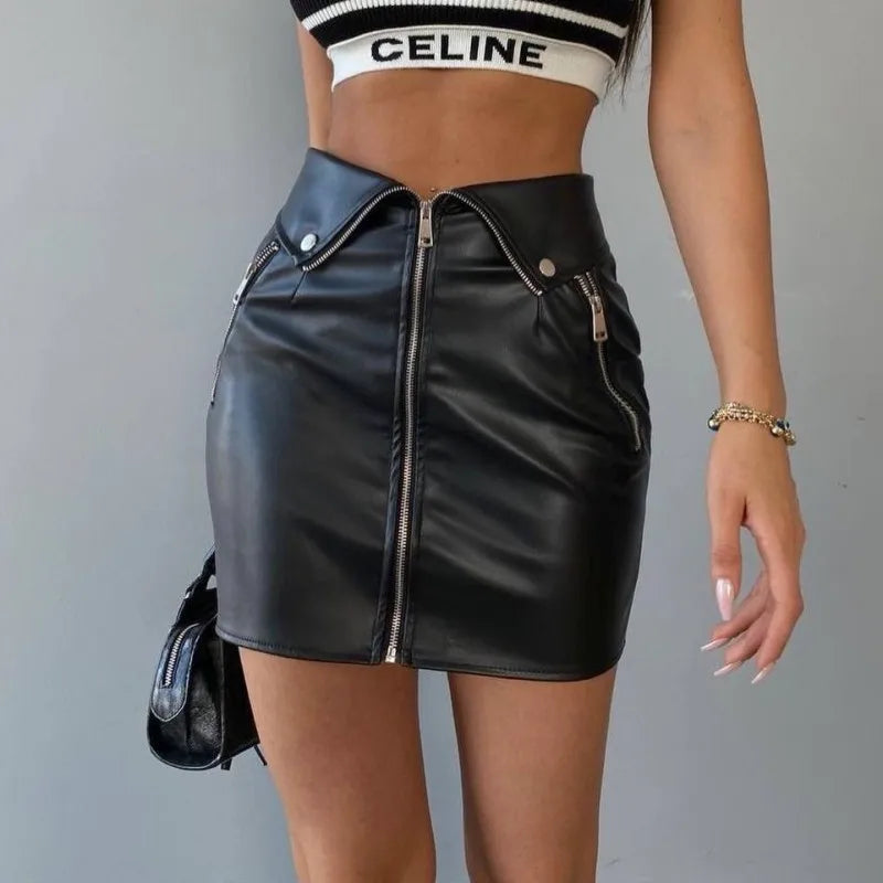 Zipper Chic Skirt