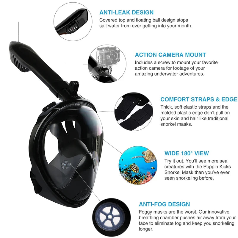 Underwater Scuba Diving Mask