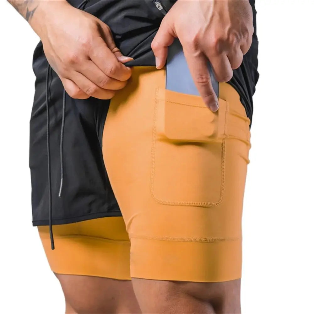 2 in 1 Running Shorts