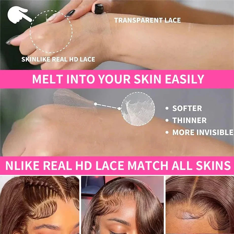 13x6 Highlight Human Hair Wig