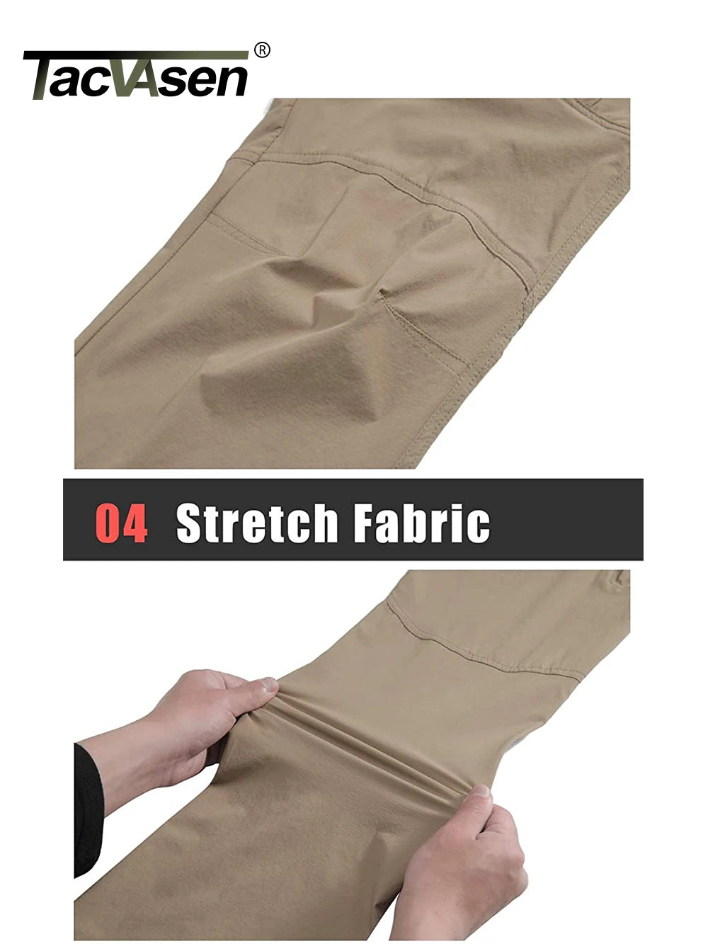 TACVASEN Summer Lightweight Trousers