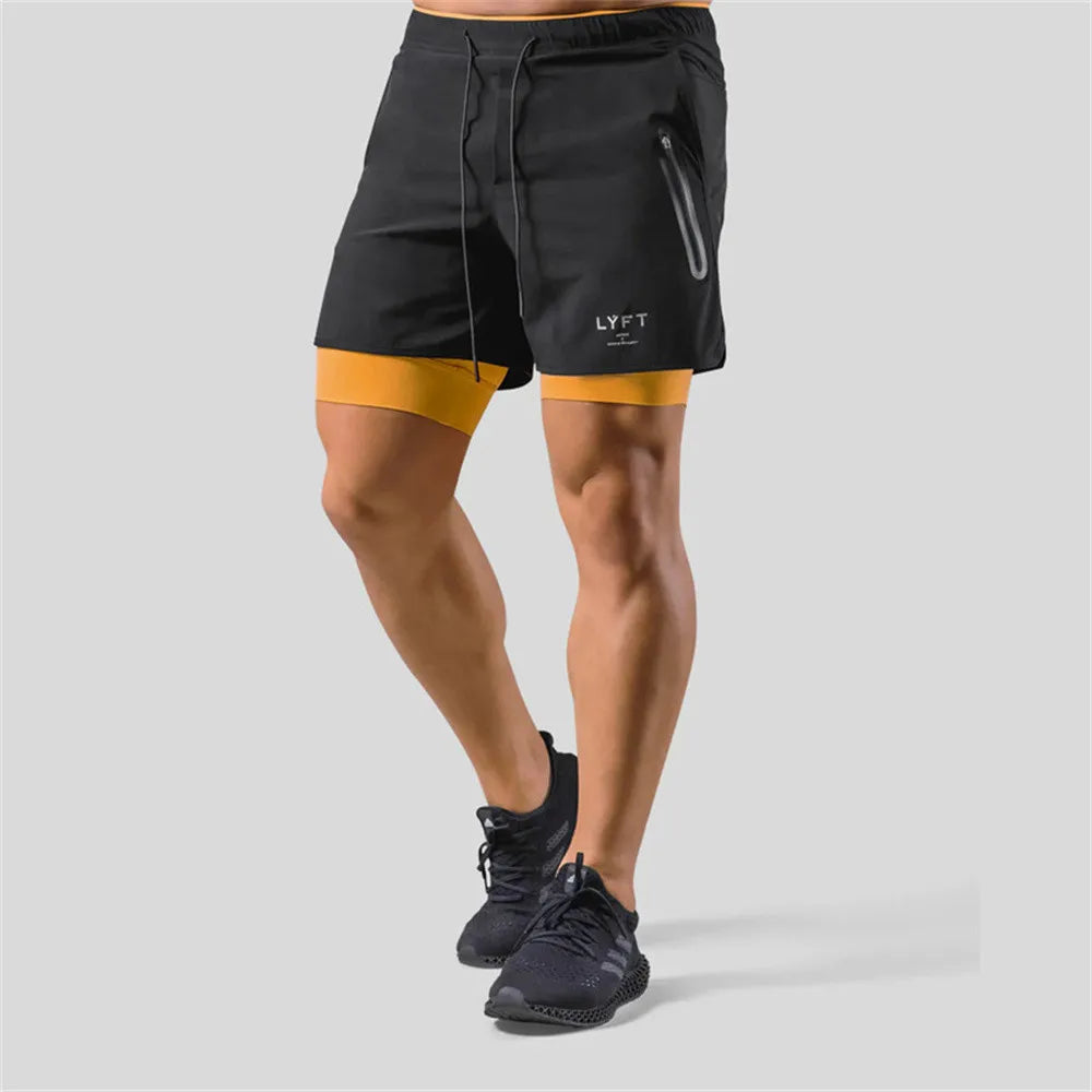2 in 1 Running Shorts