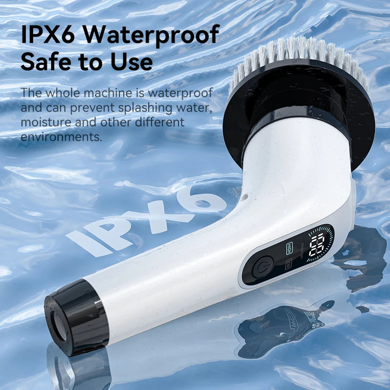 Electric Cordless Cleaning Brush