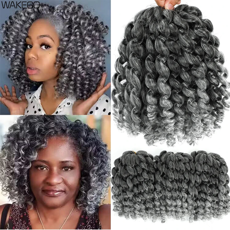 8 Inches Jamaican Bounce Crochet Hair