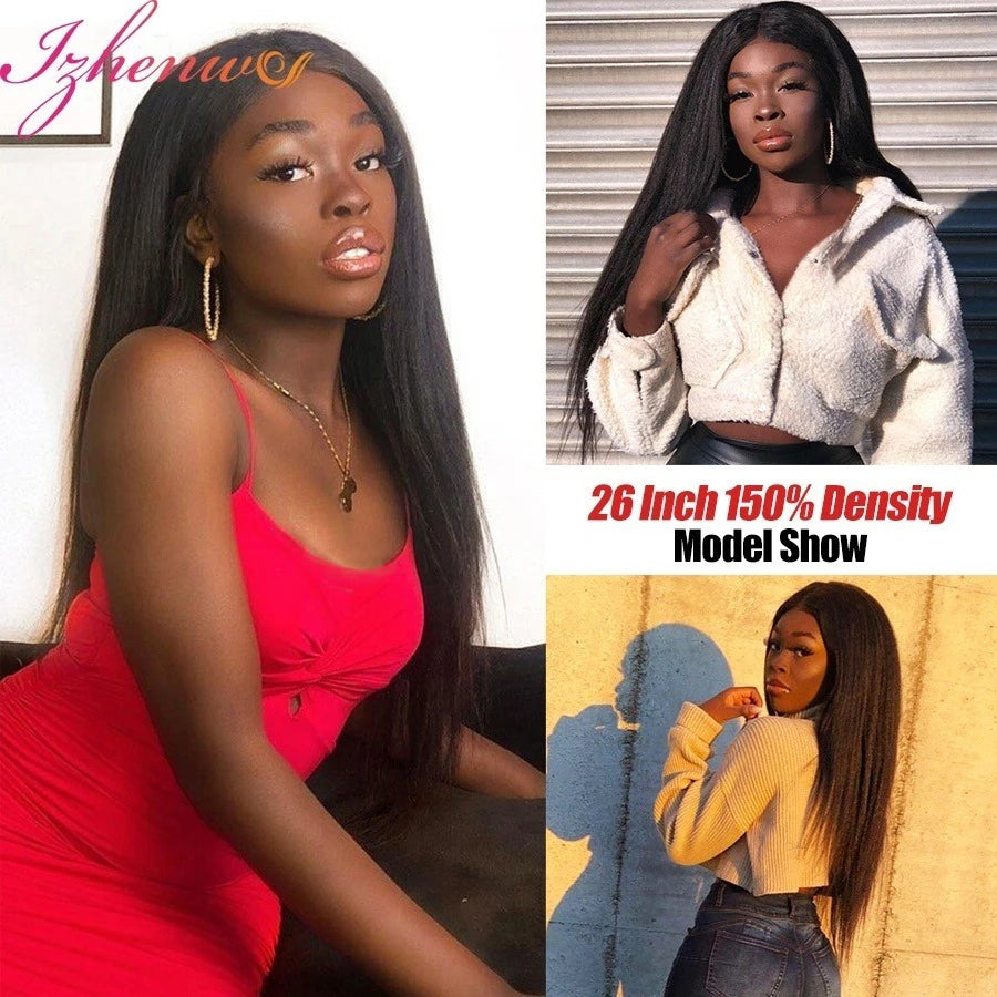 Kinky Straight Lace Front Wig