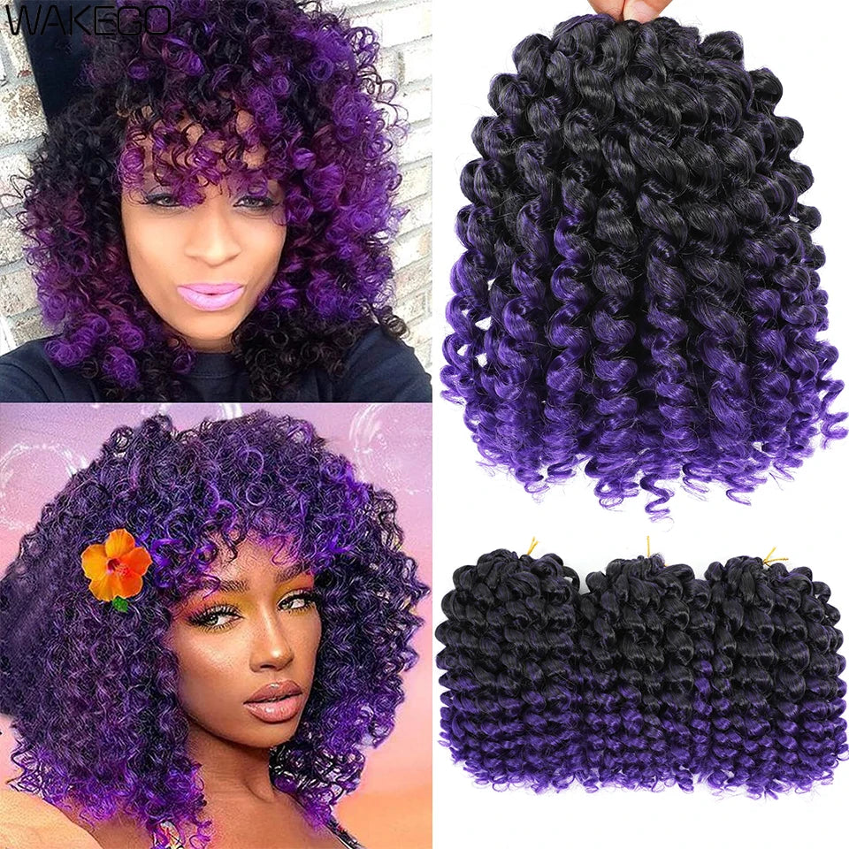 8 Inches Jamaican Bounce Crochet Hair