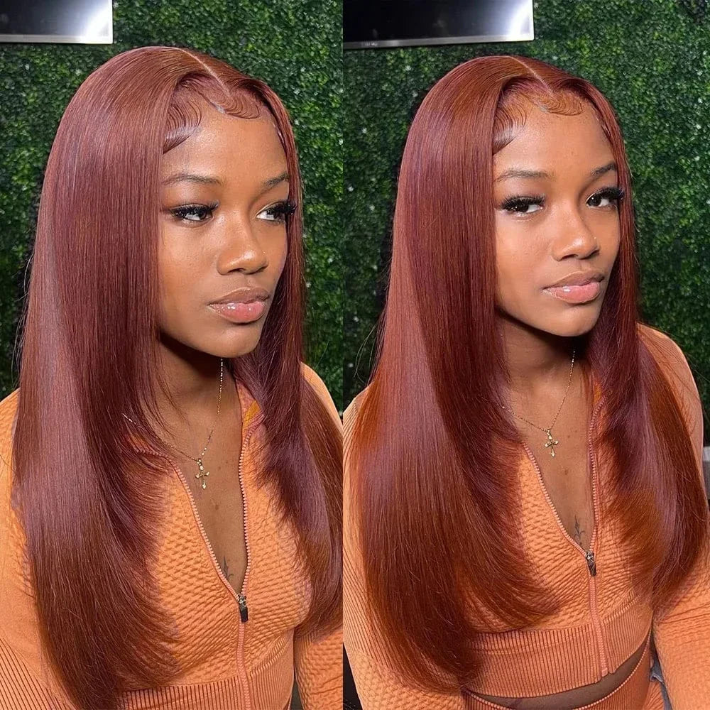 Straight Human Hair Lace Front Wig