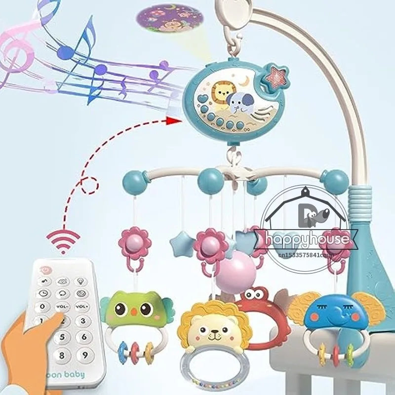 Musical Remote Control Crib Toys