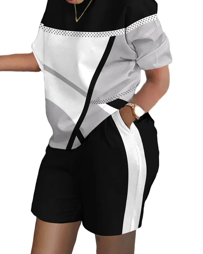 Women Casual Two Pieces Set