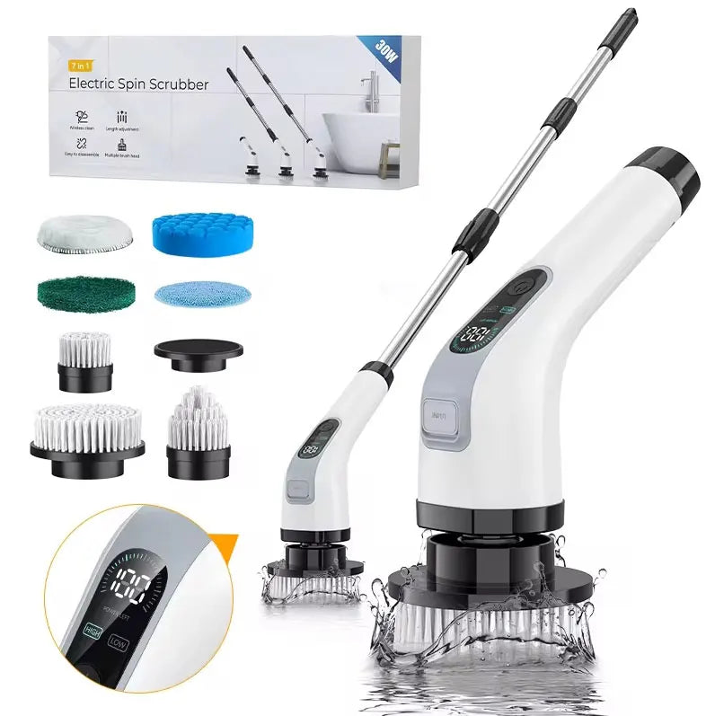 Electric Cordless Cleaning Brush