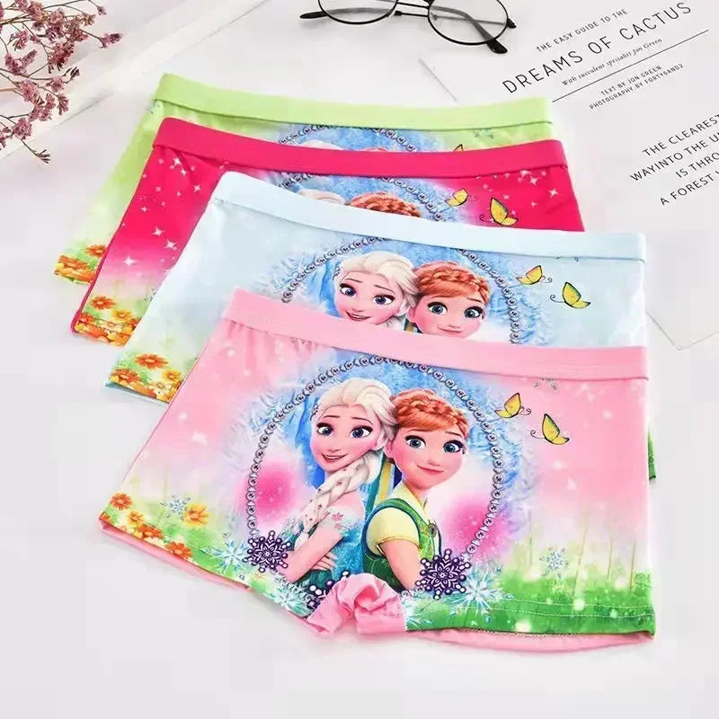 4pcs Disney/Spiderman Children's Panties