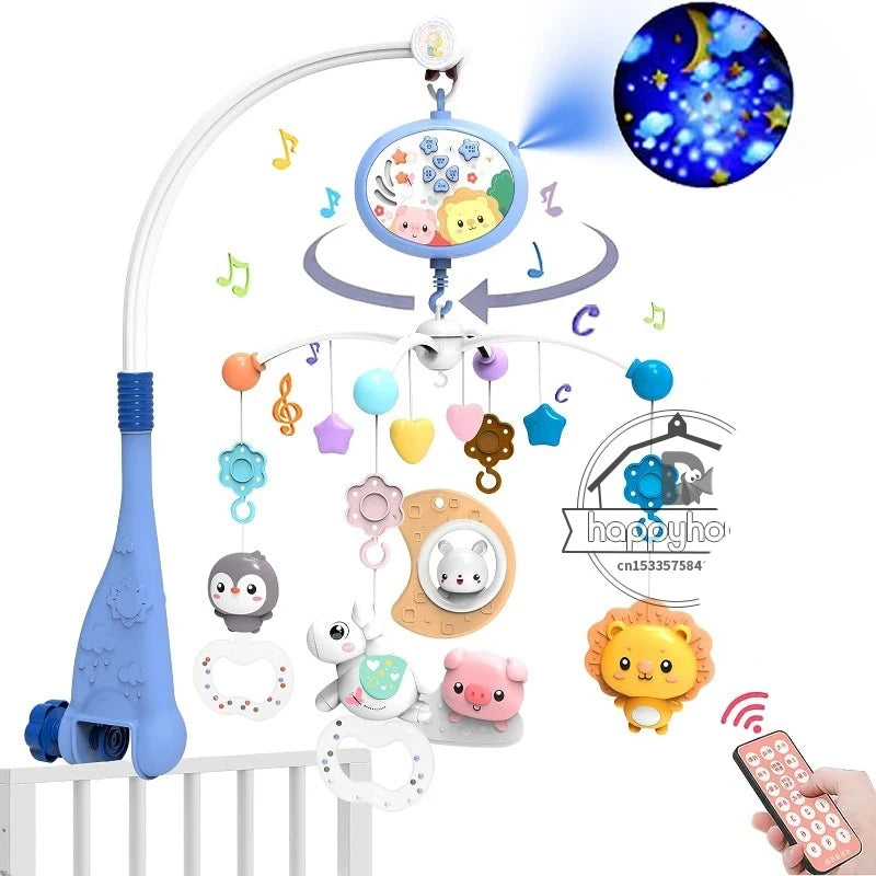 Musical Remote Control Crib Toys