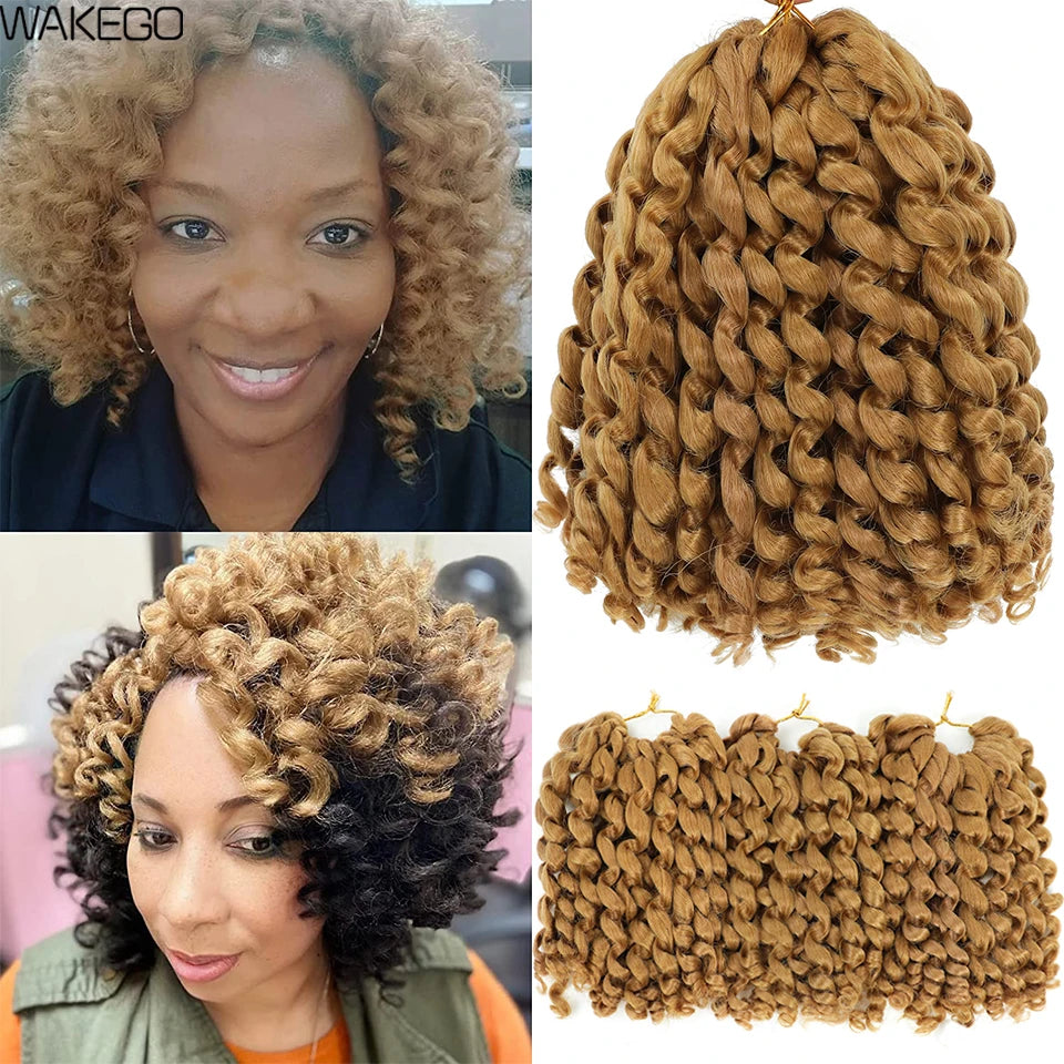 8 Inches Jamaican Bounce Crochet Hair