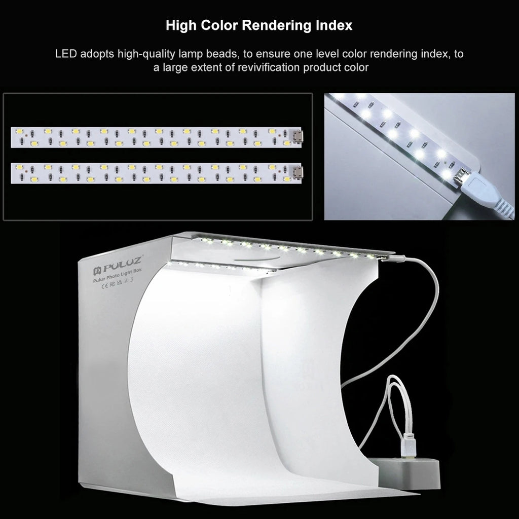 2 LED Portable Panels Folding