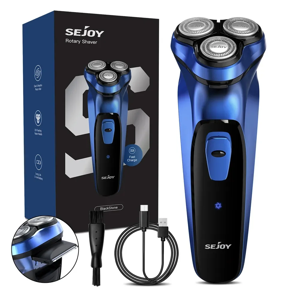 SEJOY Rechargeable Wet & Dry Use Electric Shaver