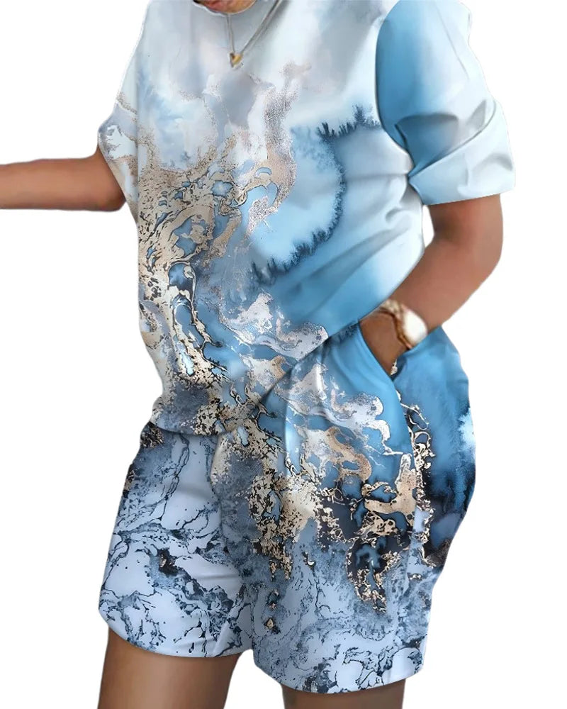 Women Casual Two Pieces Set