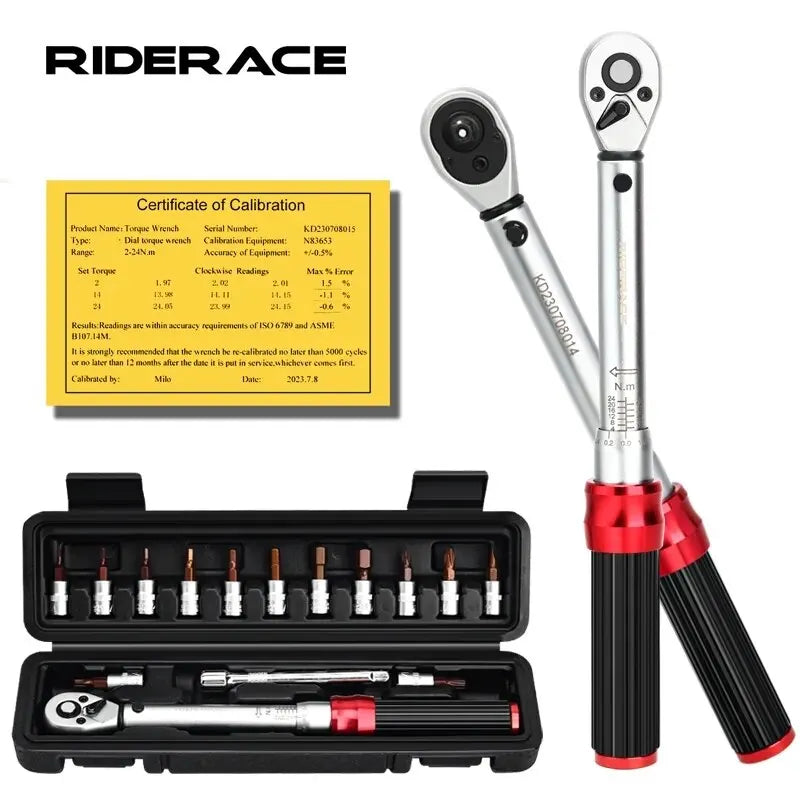 RIDERACE Bicycle Torque Wrench Set