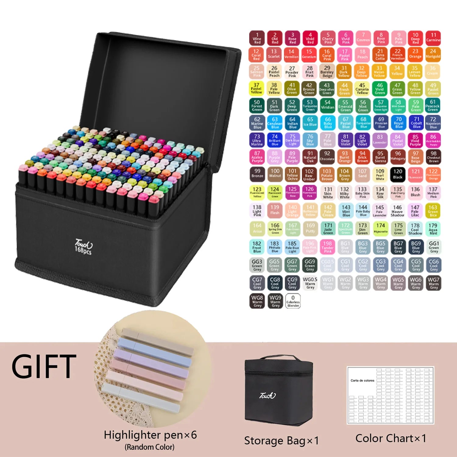 Alcohol Drawing Markers Dual Tip