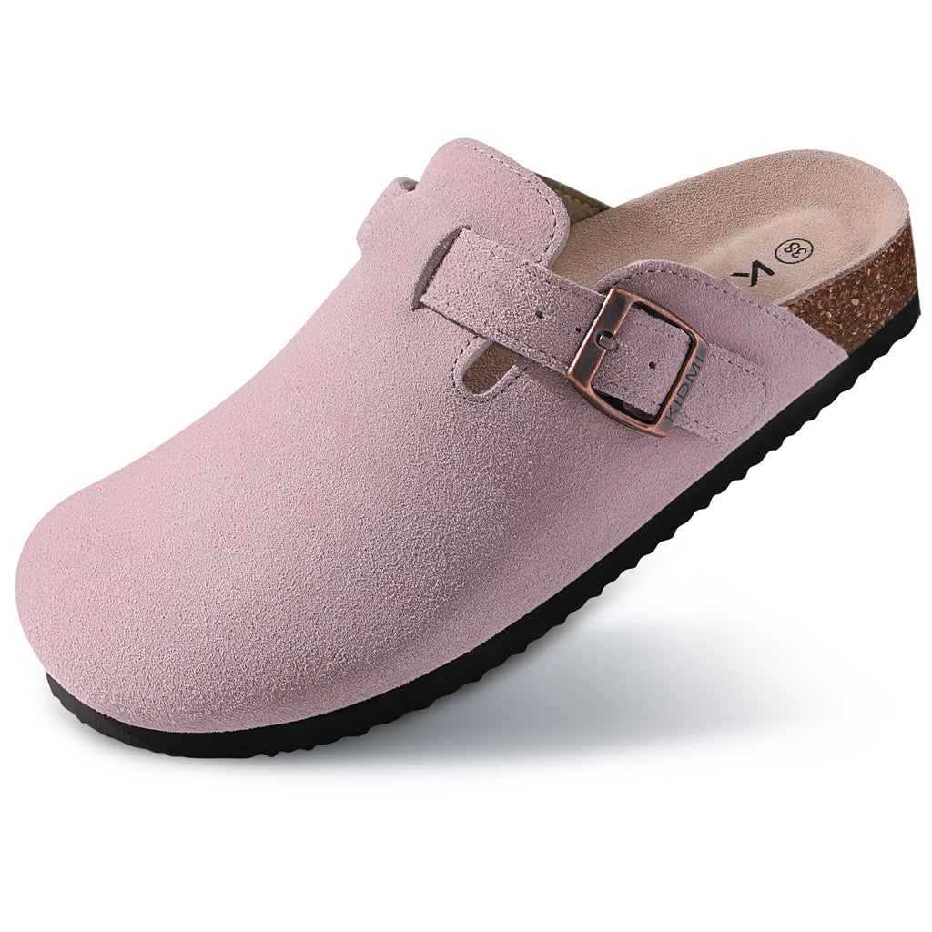 Women's Suede Mules Slippers