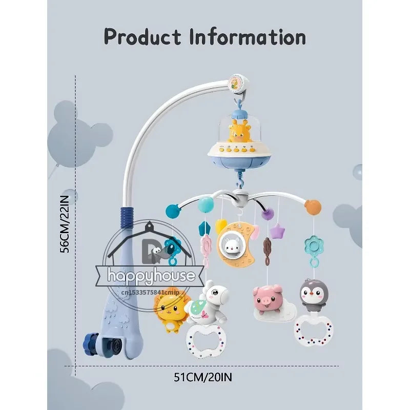 Musical Remote Control Crib Toys