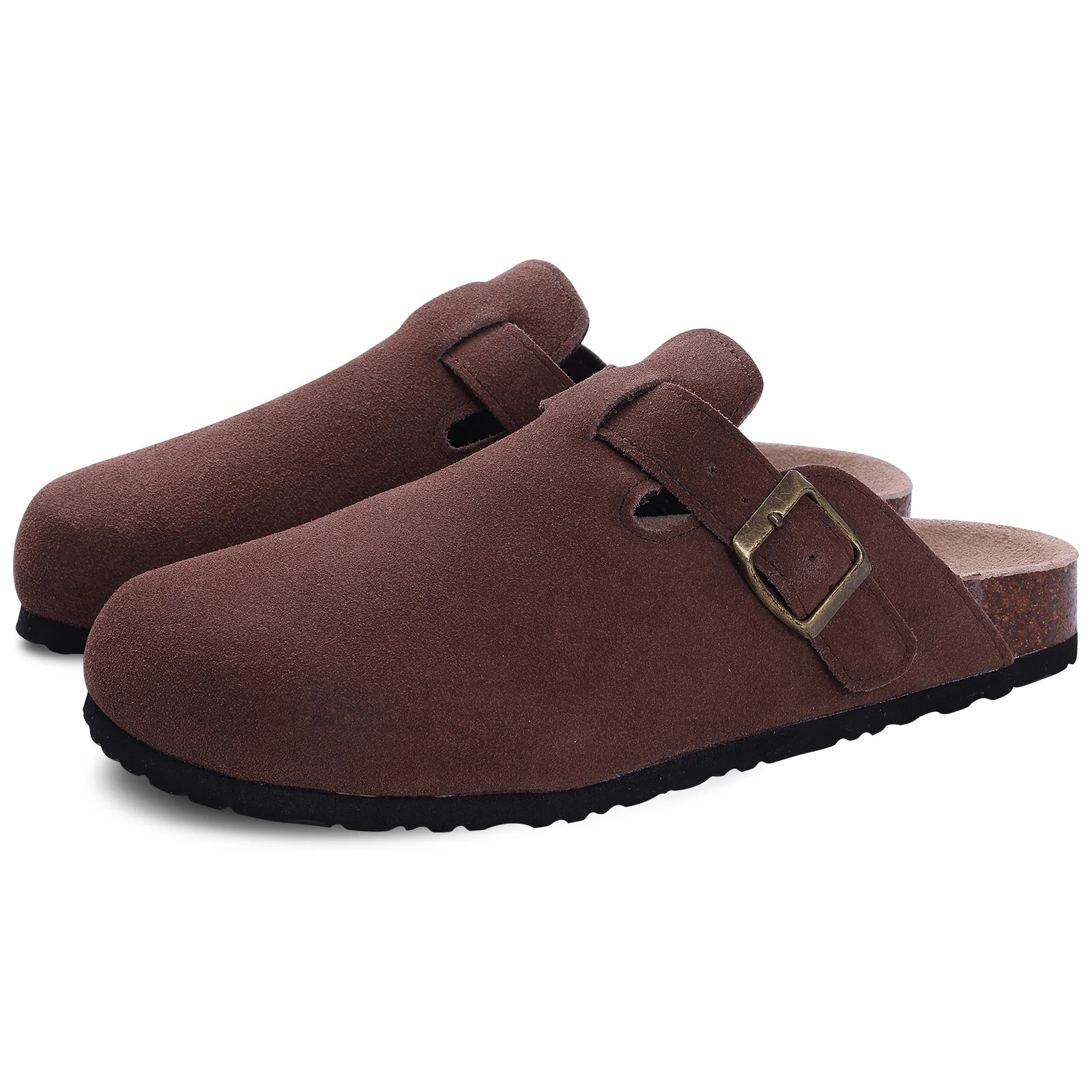 Women's Suede Mules Slippers