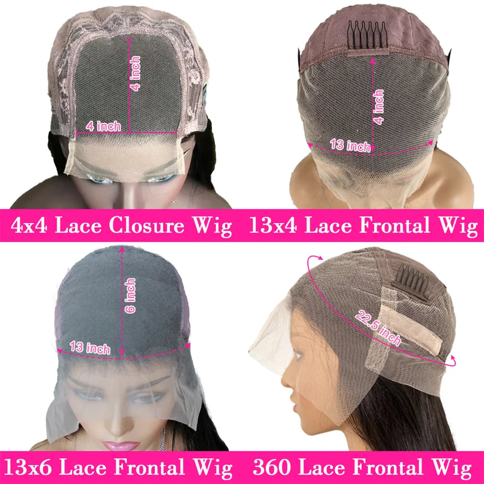 13x6 Highlight Human Hair Wig