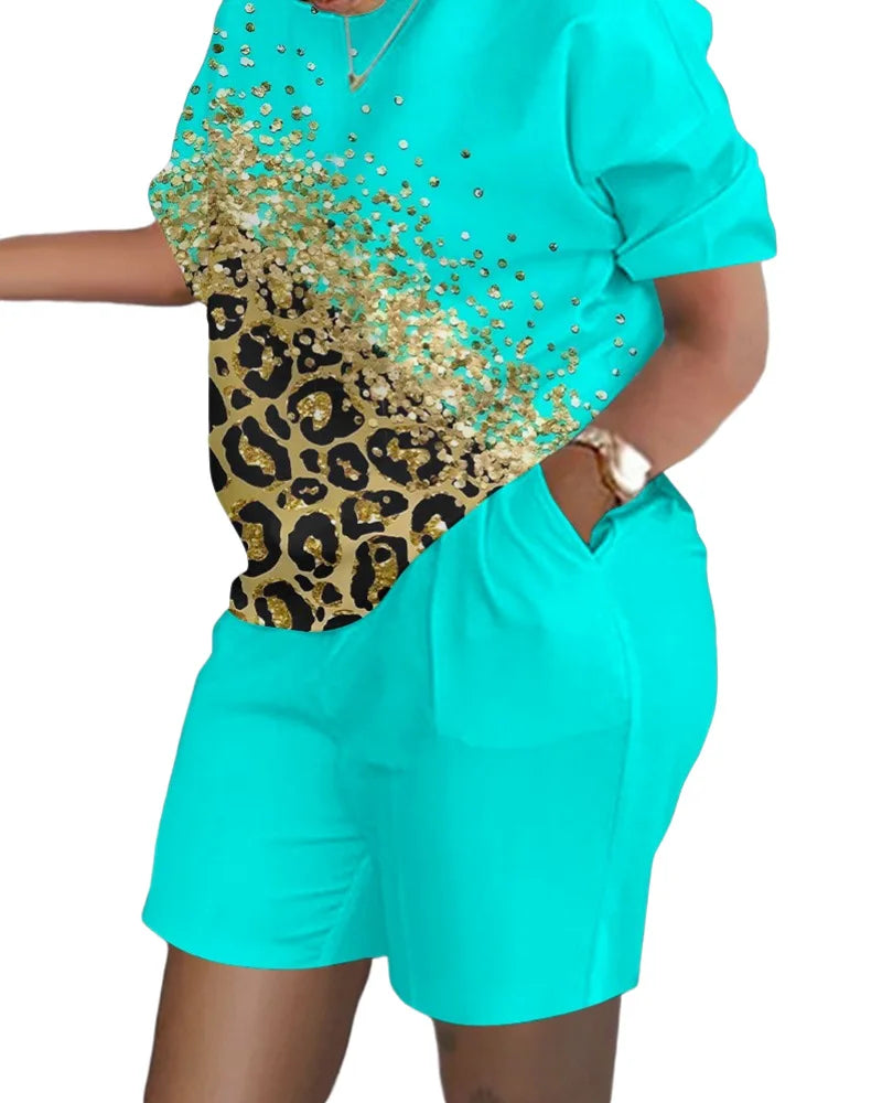 Women Casual Two Pieces Set