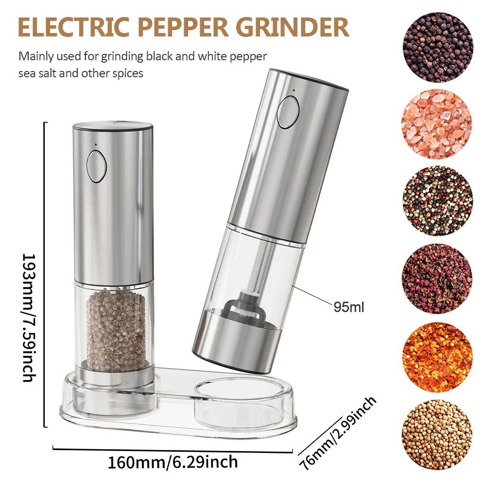 Electric Salt And Pepper Grinder