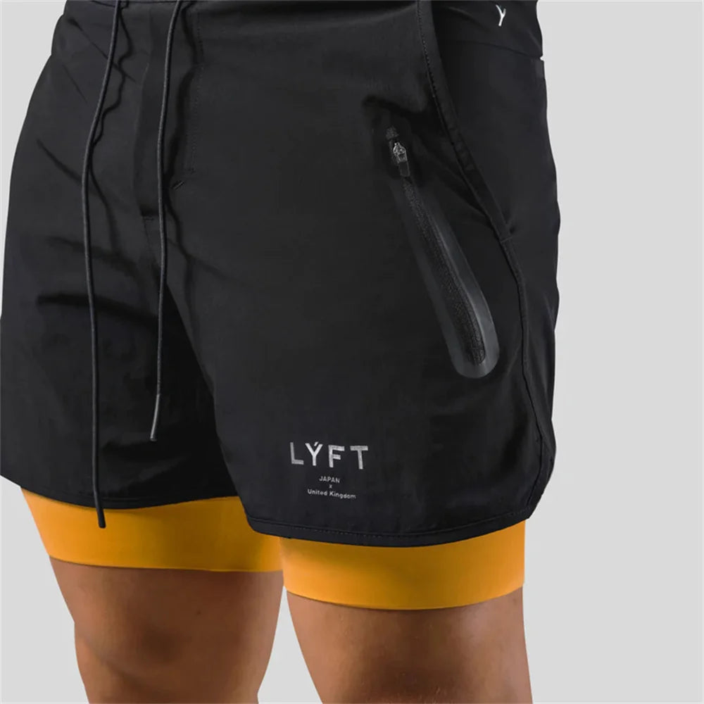 2 in 1 Running Shorts