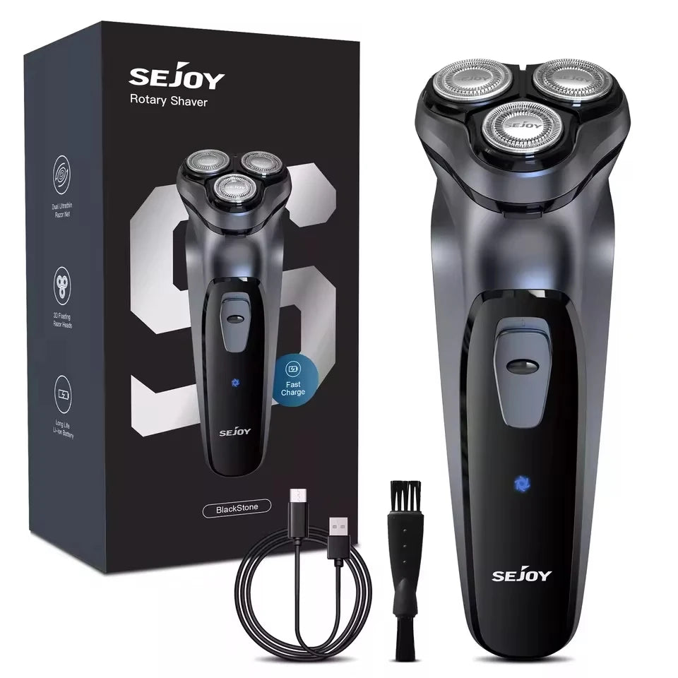 SEJOY Rechargeable Wet & Dry Use Electric Shaver