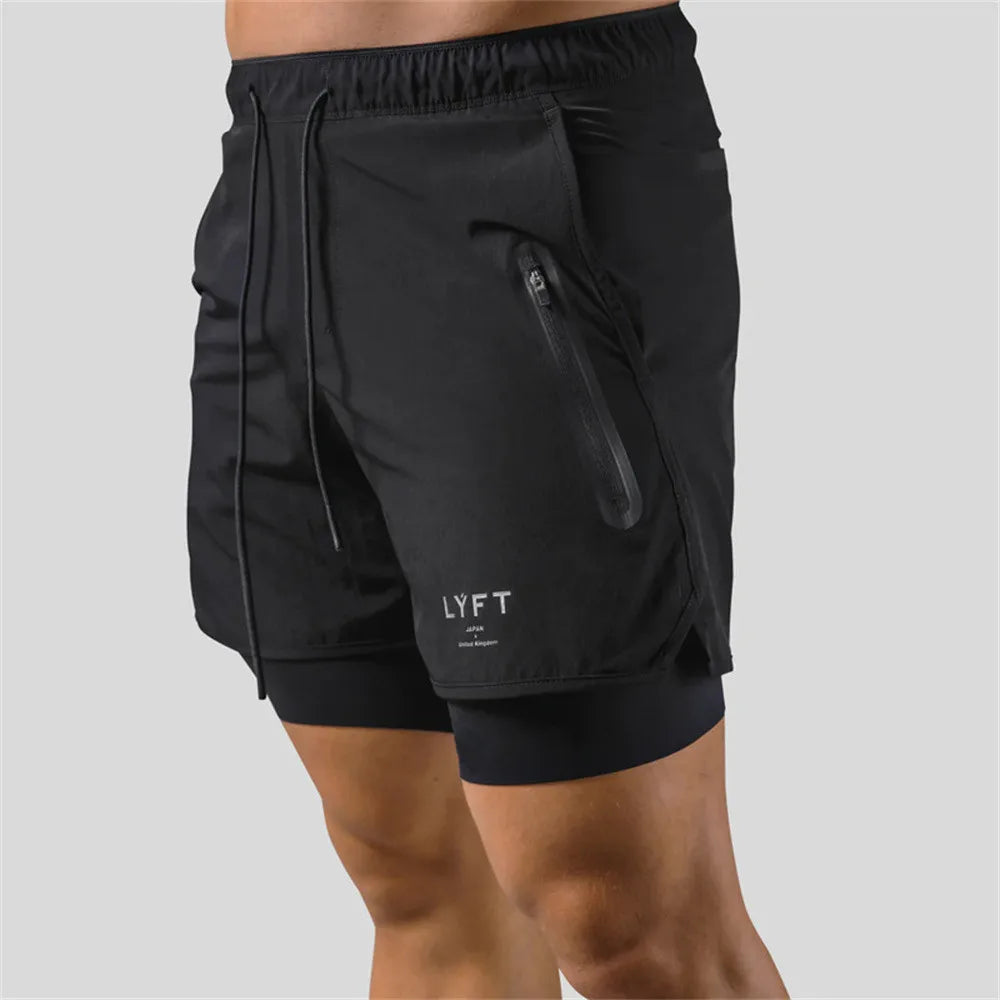 2 in 1 Running Shorts