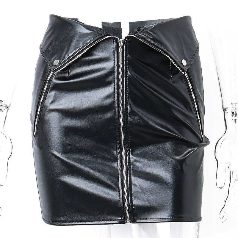 Zipper Chic Skirt