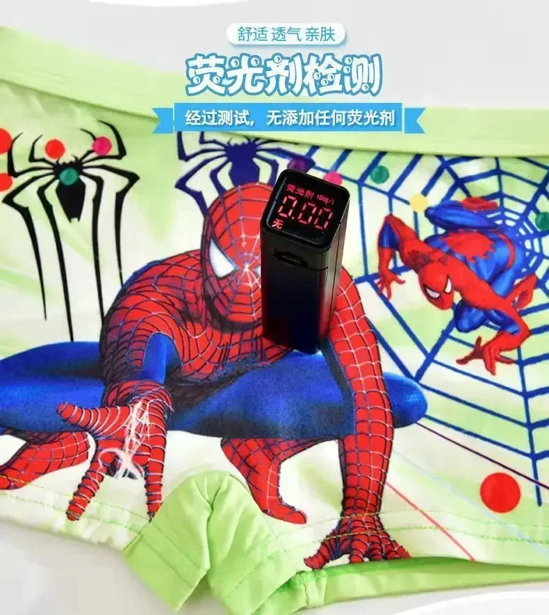 4pcs Disney/Spiderman Children's Panties