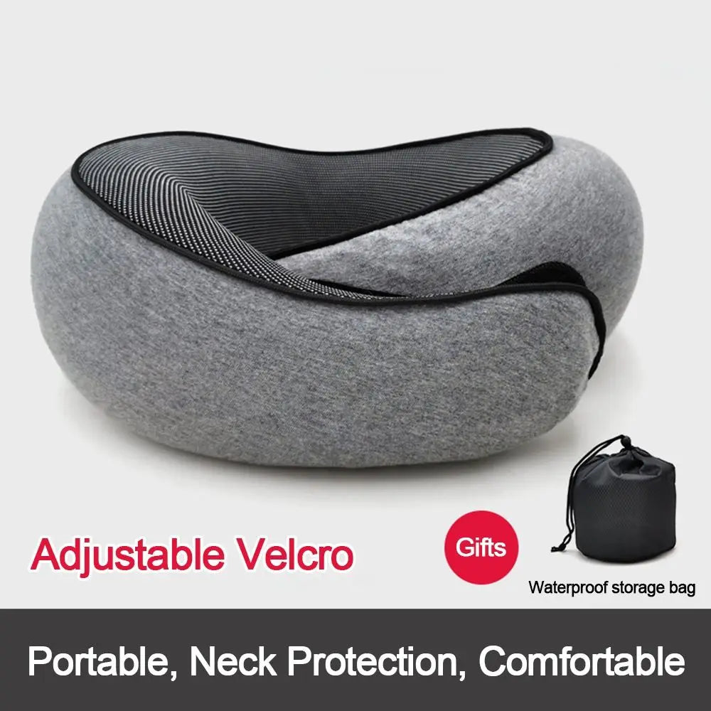 Memory Foam Travel Neck Pillow
