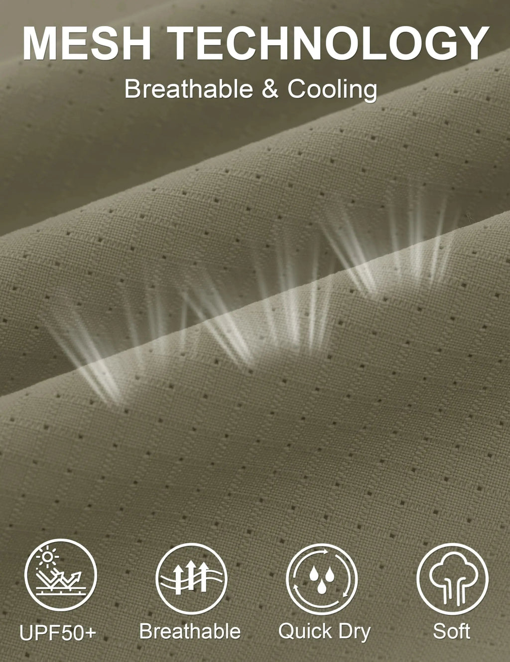 TACVASEN Quick Dry Shirts